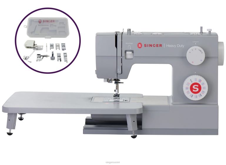 Raskas 6380 ompelukone ja paininjalka nippu TT64X23 SINGER koneita