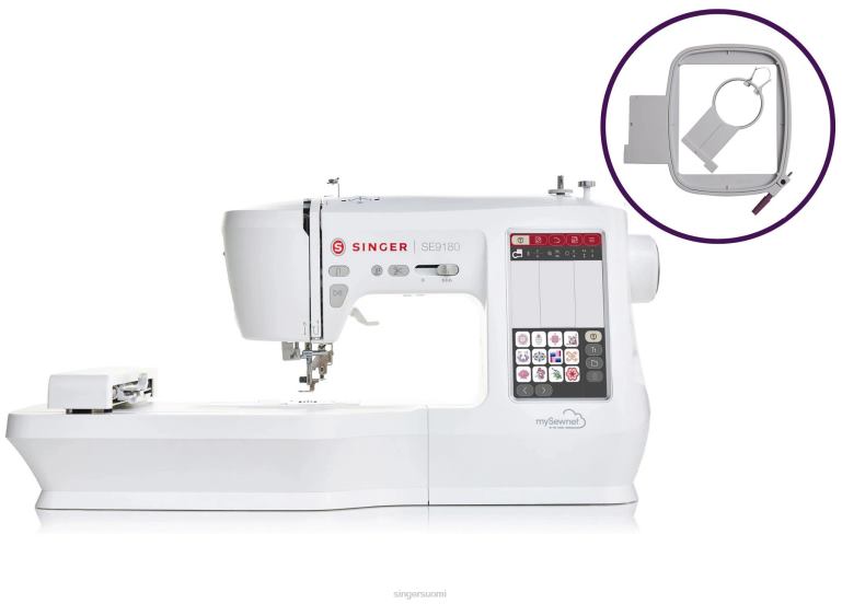se9180 ompelu- ja kirjontakone ja vanteet nippu TT64X1 SINGER koneita