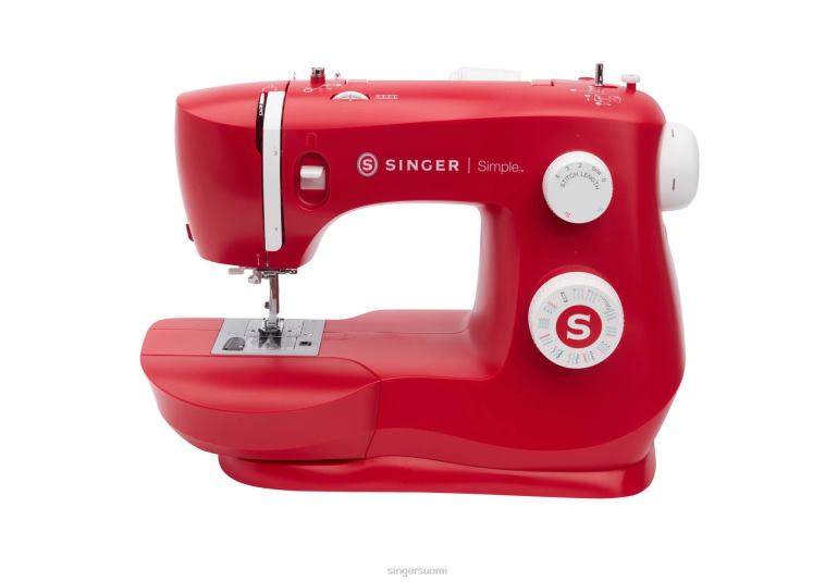 yksinkertainen 3337 punainen ompelukone TT64X75 SINGER koneita