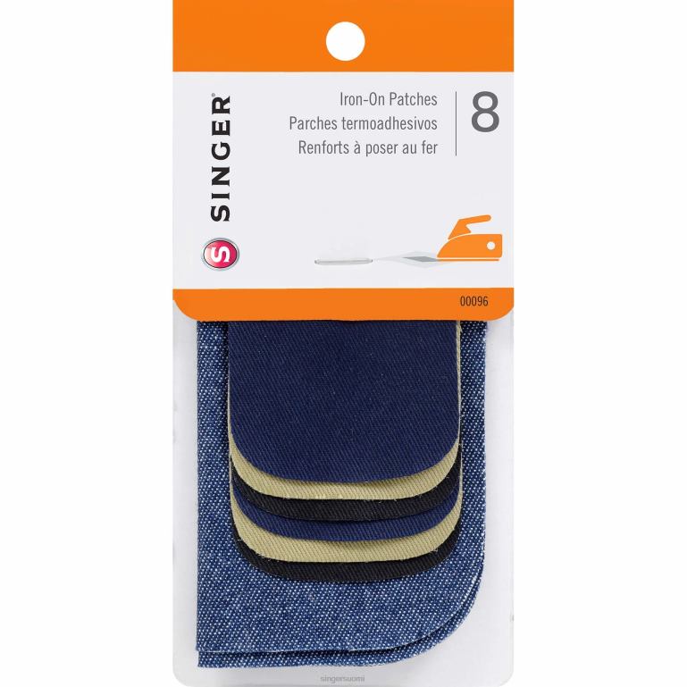 silitettävät denim/twill-laastarit yhdistelmä TT64X168 SINGER Lisätarvikkeet